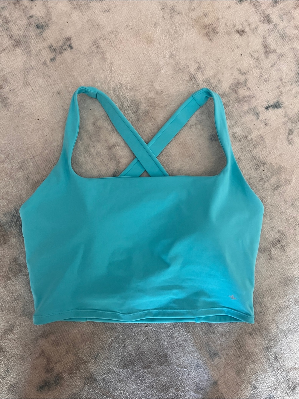HALARA Cross-Back Crop Sports Crop top/sports bra - Loka Blue